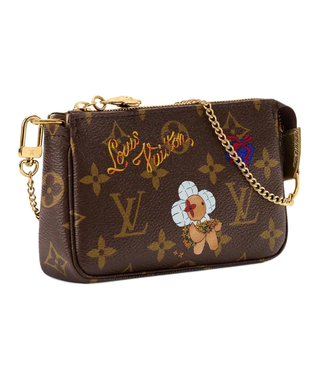 LOUIS VUITTON Коричневая сумка через плечо, фото 2