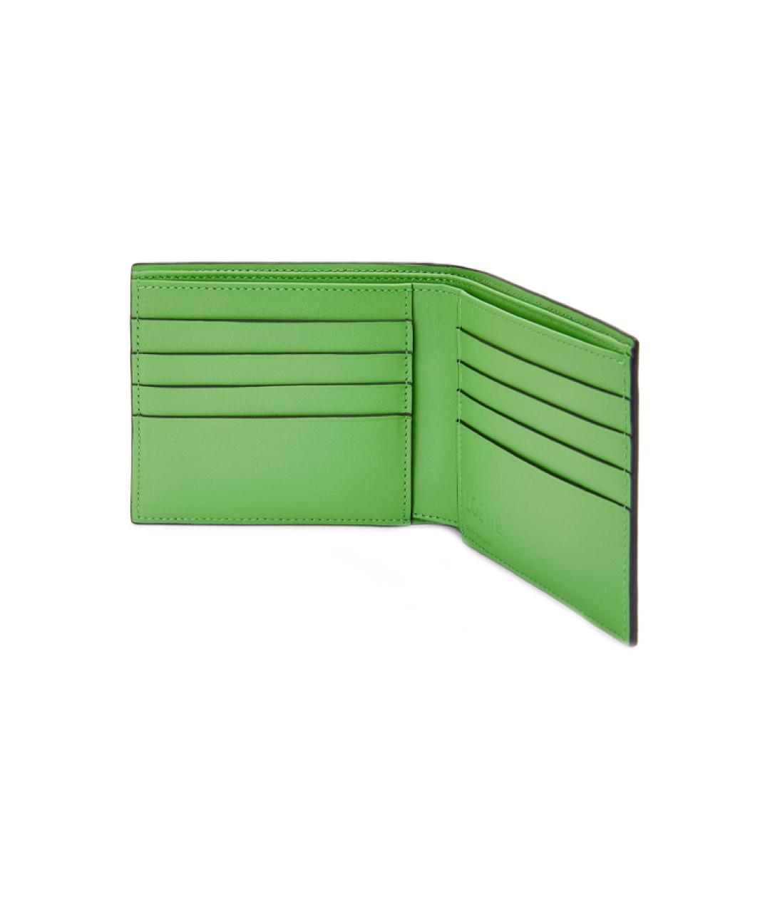 LOEWE Зеленый кошелек, фото 4