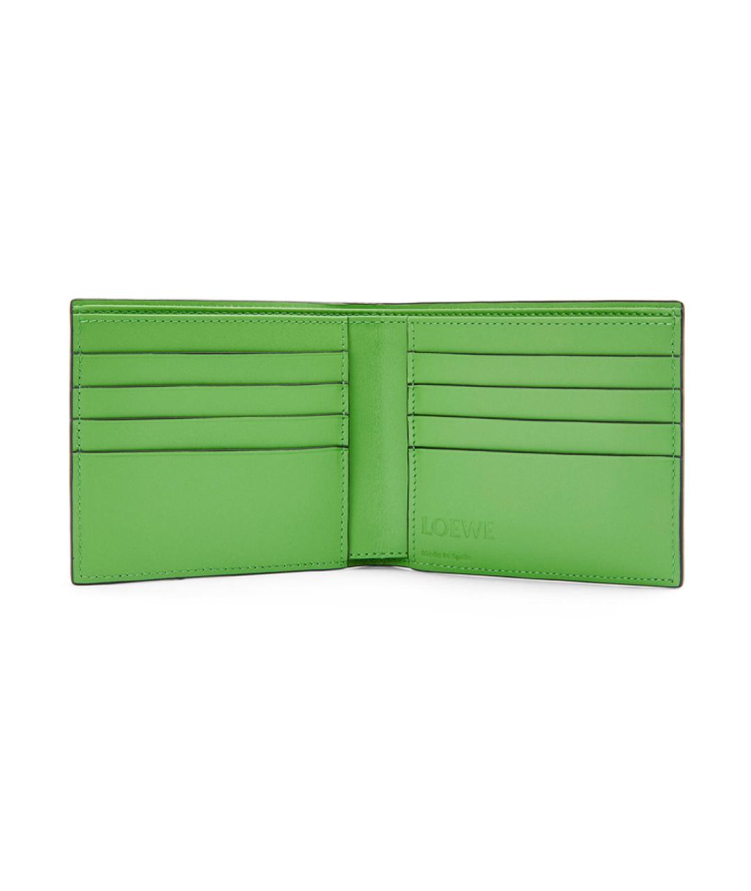 LOEWE Зеленый кошелек, фото 3