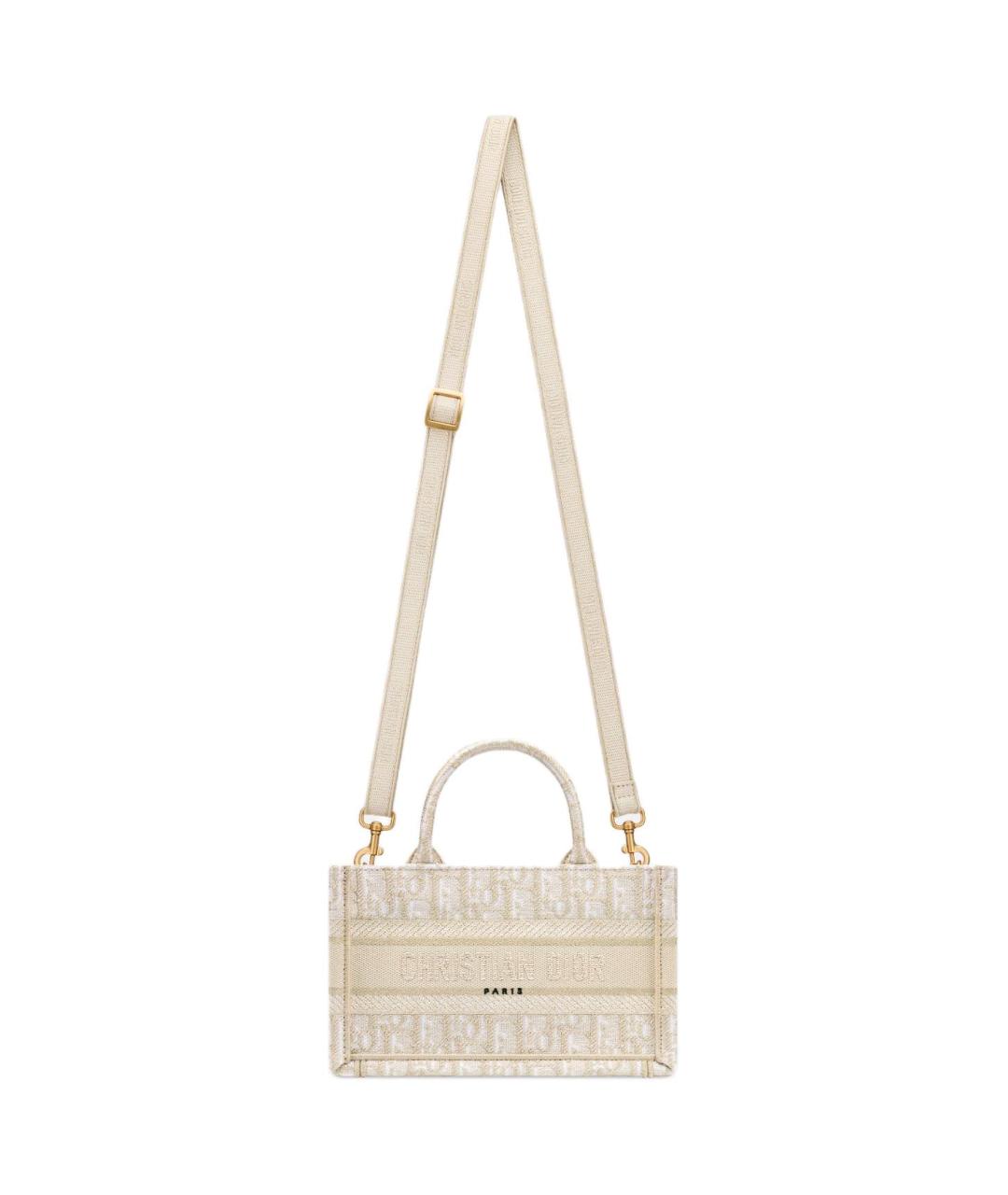 CHRISTIAN DIOR Белая сумка через плечо, фото 4