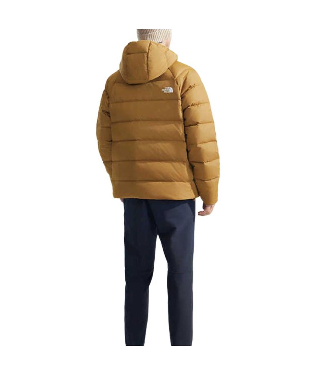 THE NORTH FACE Коричневый пуховик, фото 3