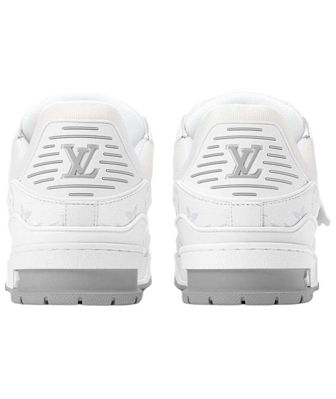 LOUIS VUITTON Белые низкие кроссовки / кеды, фото 5