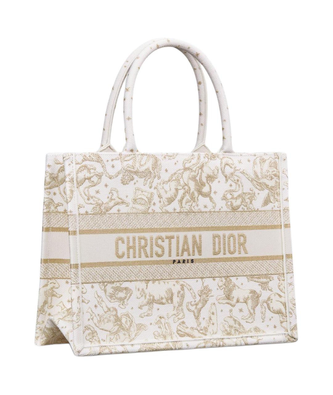 CHRISTIAN DIOR Бежевая сумка через плечо, фото 2