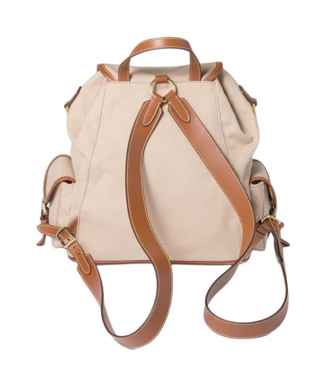 MIU MIU Бежевый рюкзак, фото 4