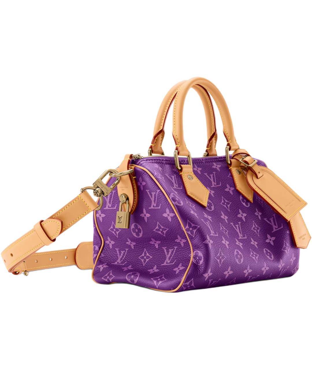 LOUIS VUITTON Фиолетовая сумка на плечо, фото 3