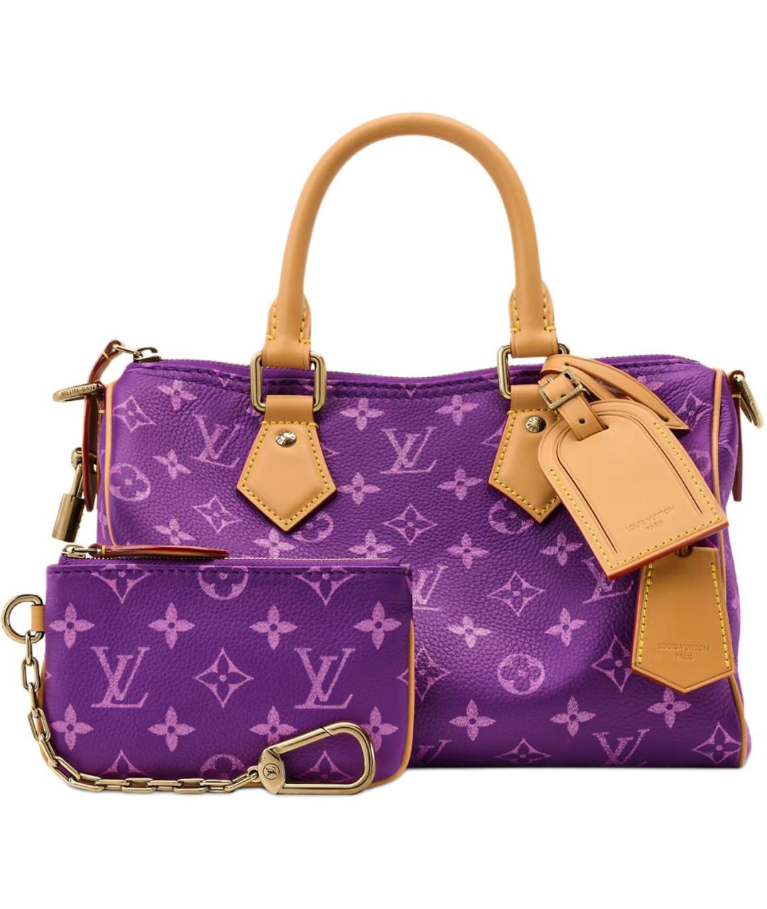 LOUIS VUITTON Фиолетовая сумка на плечо, фото 2
