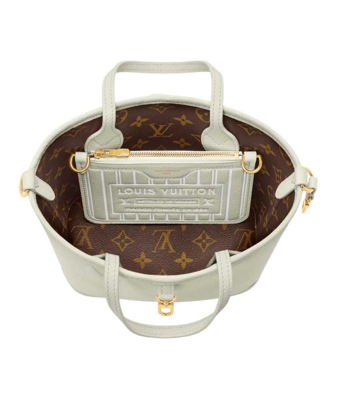 LOUIS VUITTON Коричневая сумка через плечо, фото 3