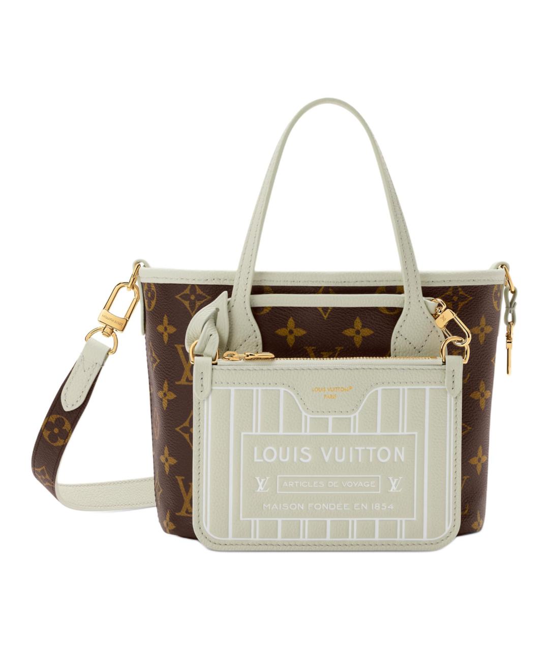 LOUIS VUITTON Коричневая сумка через плечо, фото 1