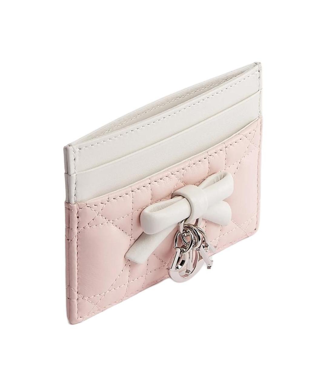 CHRISTIAN DIOR Розовый кардхолдер, фото 2