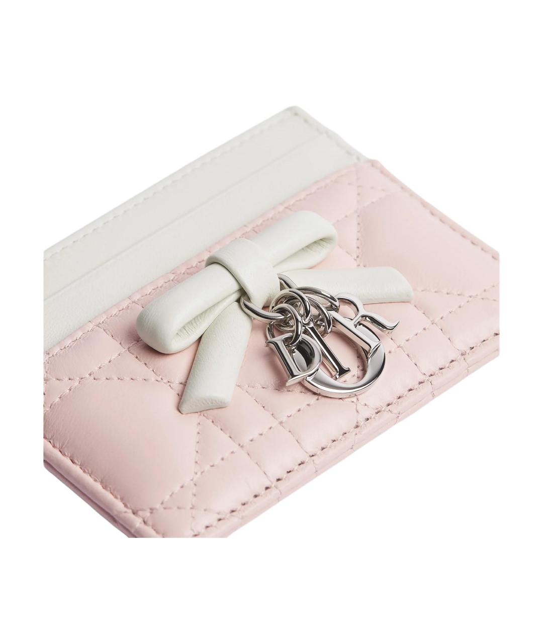 CHRISTIAN DIOR Розовый кардхолдер, фото 4