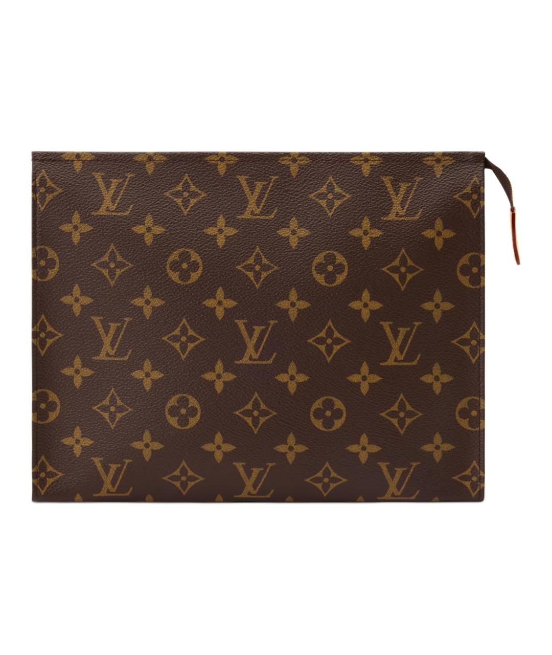 LOUIS VUITTON Коричневая косметичка, фото 1