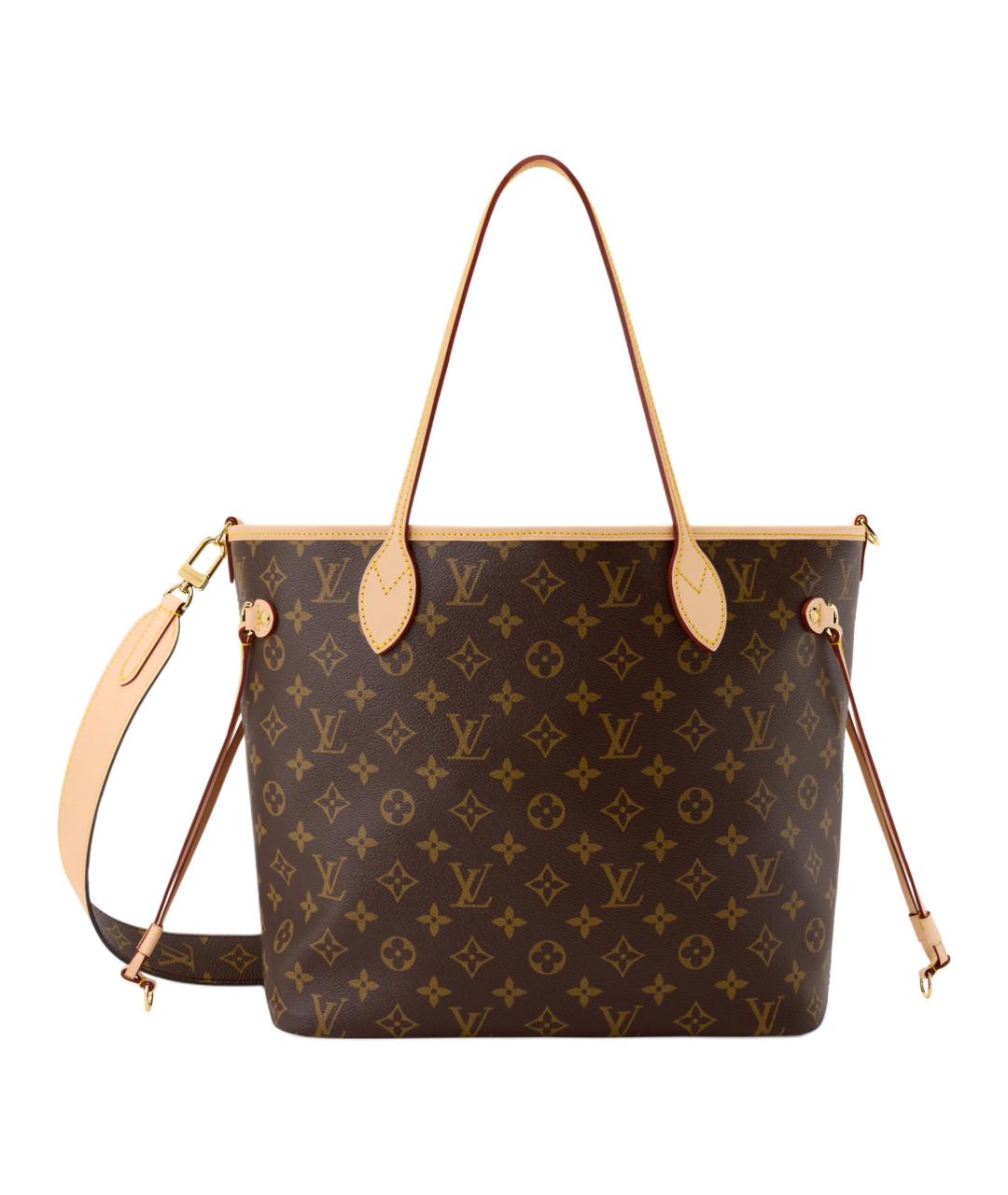 LOUIS VUITTON Бежевая сумка через плечо из канвы, фото 5
