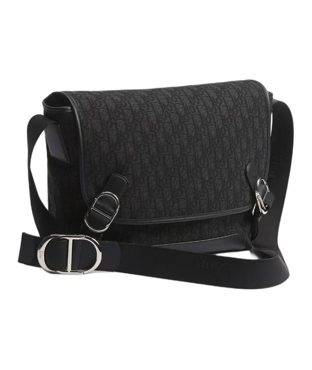 CHRISTIAN DIOR Черная сумка через плечо, фото 3