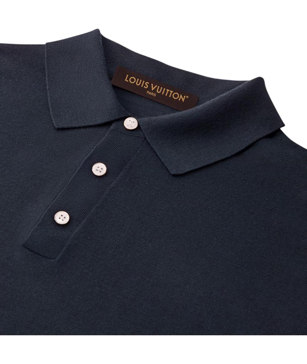 LOUIS VUITTON Синий джемпер / свитер, фото 5
