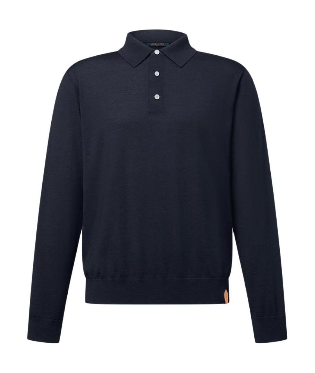 LOUIS VUITTON Синий джемпер / свитер, фото 1