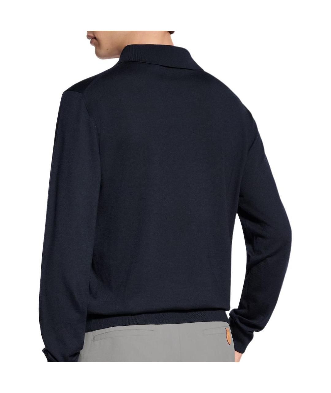 LOUIS VUITTON Синий джемпер / свитер, фото 3