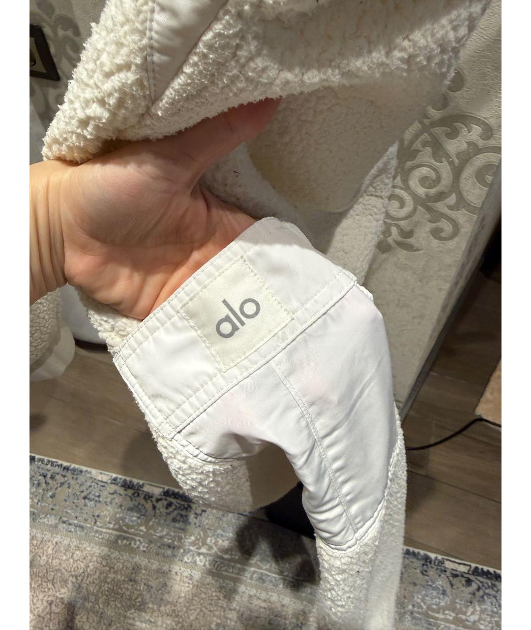 ALO YOGA Бежевый хлопковый костюм с брюками, фото 3