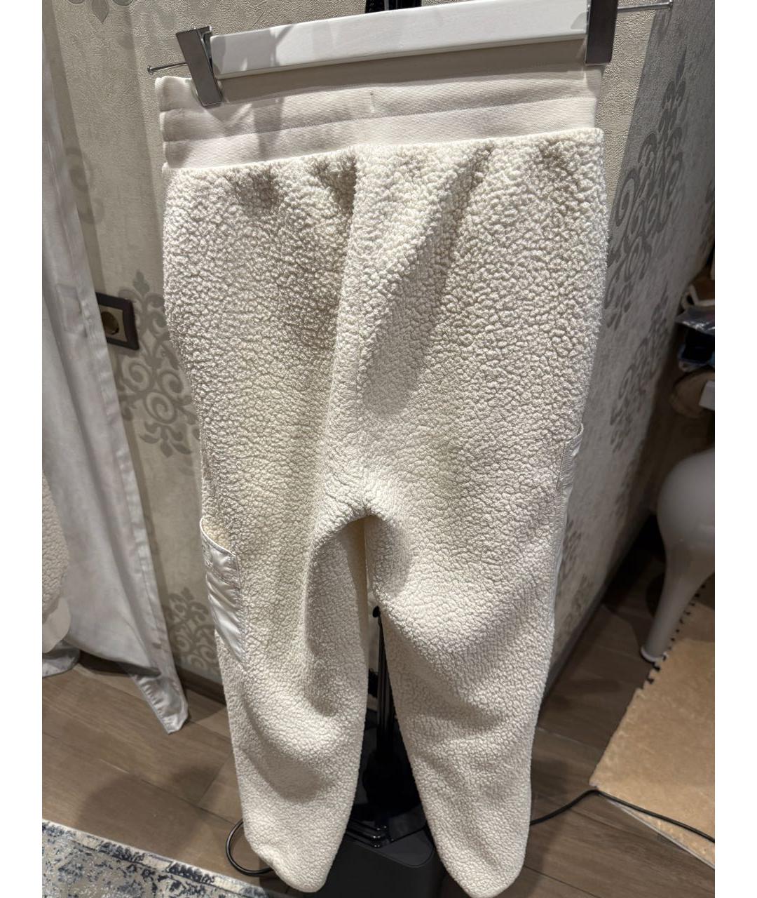 ALO YOGA Бежевый хлопковый костюм с брюками, фото 4