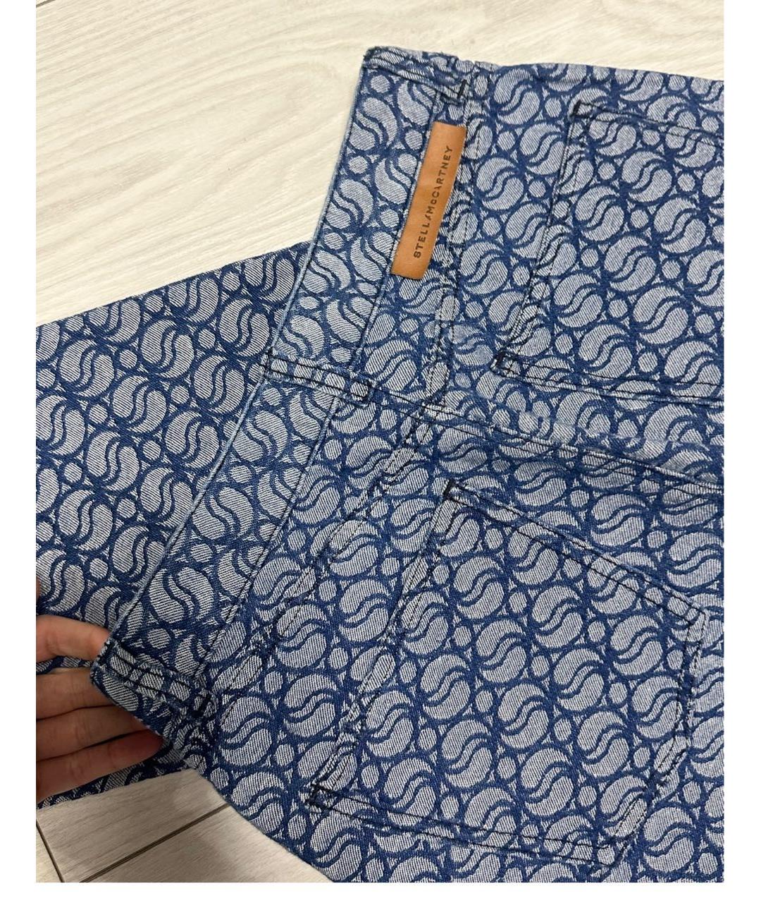 STELLA MCCARTNEY Темно-синие прямые джинсы, фото 5