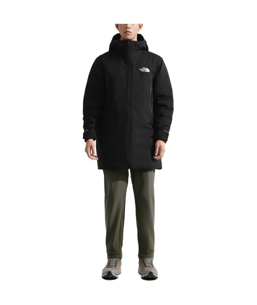 THE NORTH FACE Черный пуховик, фото 3