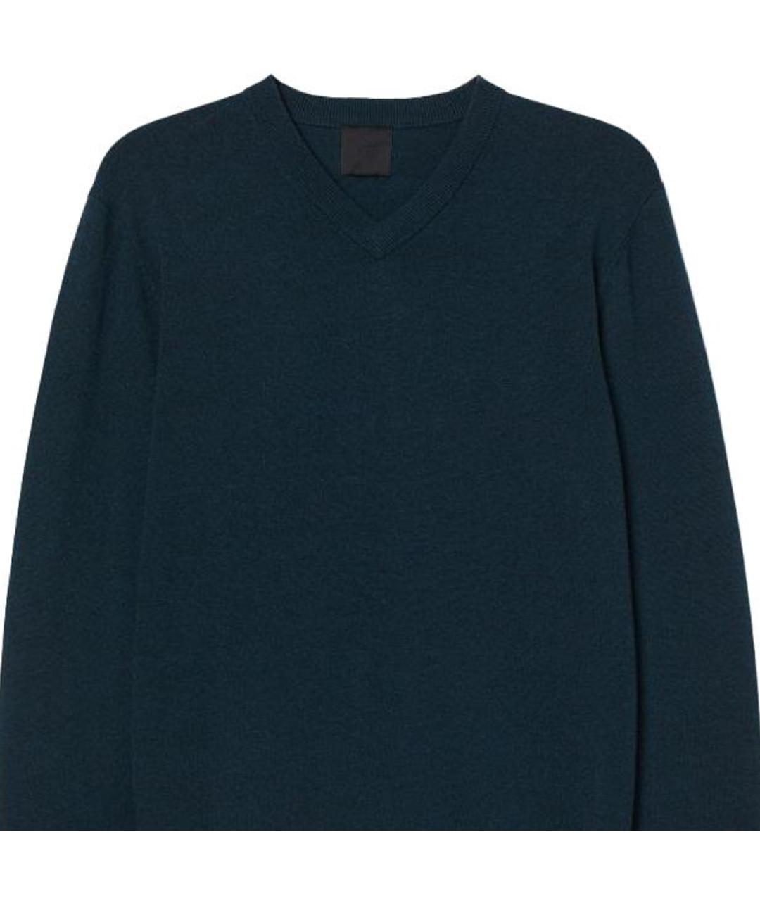 BURBERRY Зеленый джемпер / свитер, фото 2