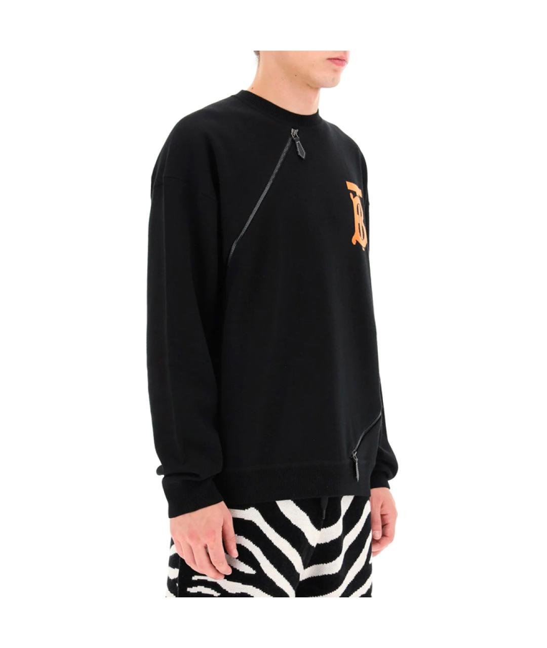 BURBERRY Черный джемпер / свитер, фото 3