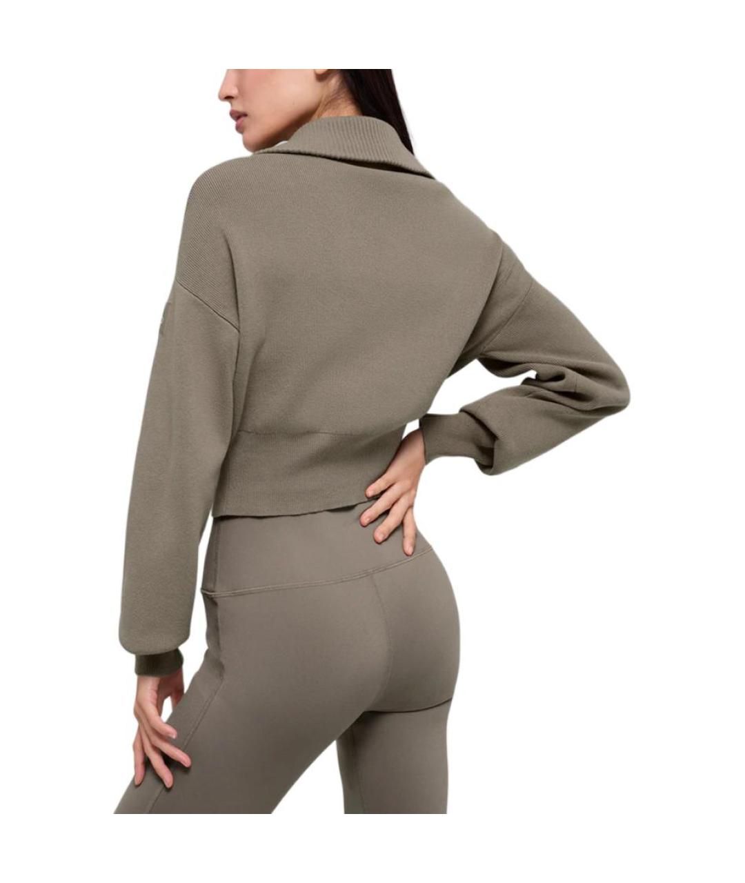 ALO YOGA Коричневая куртка, фото 2