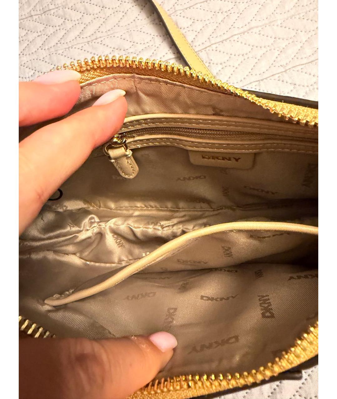 DKNY Коричневая сумка через плечо, фото 3