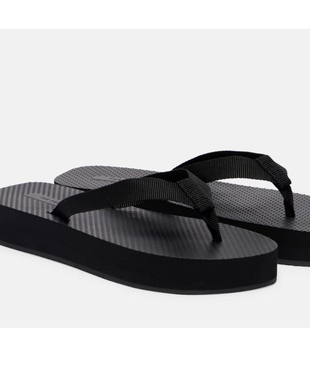 THE ROW Черные сандалии, фото 4