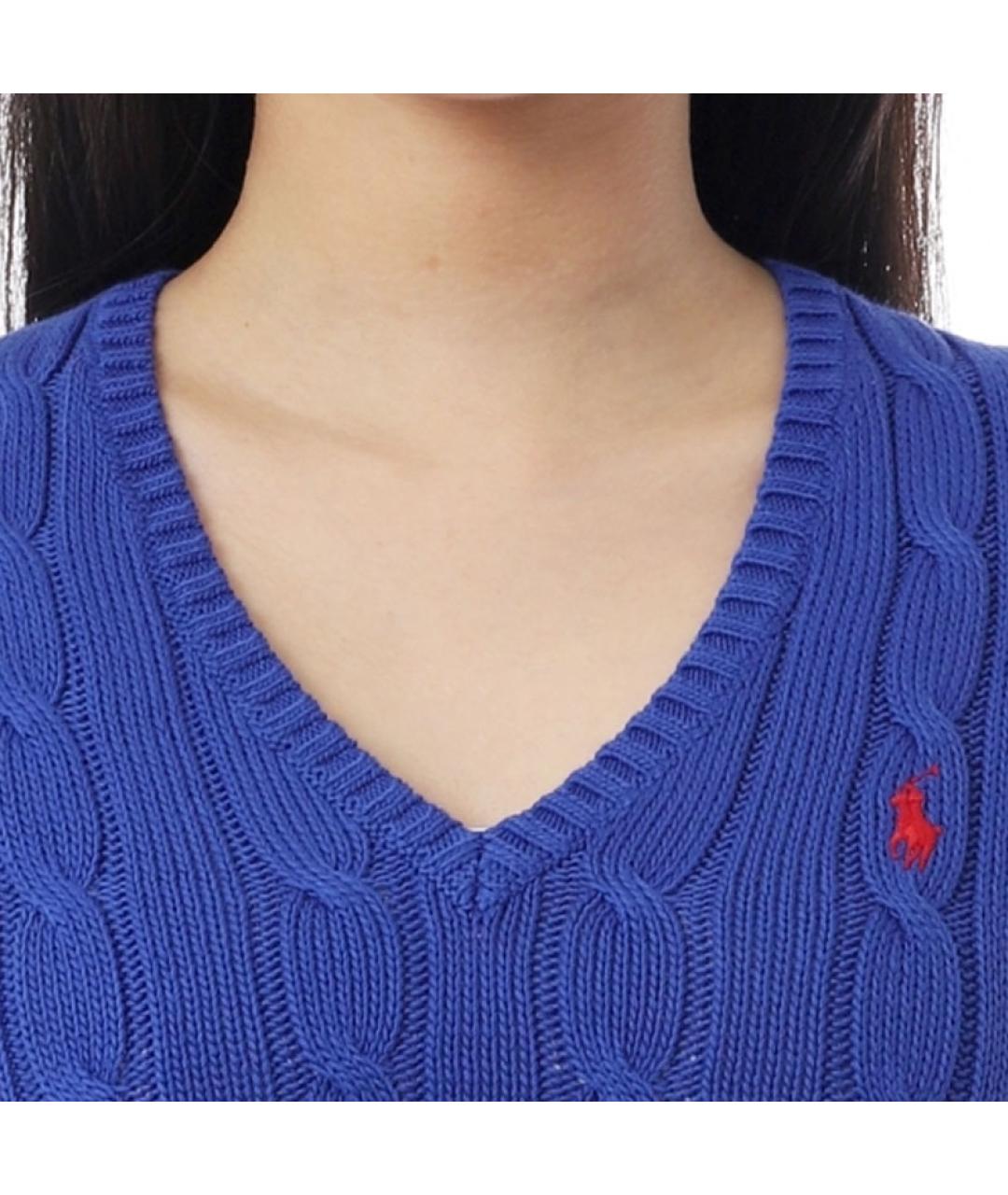 POLO RALPH LAUREN Фиолетовый джемпер / свитер, фото 5