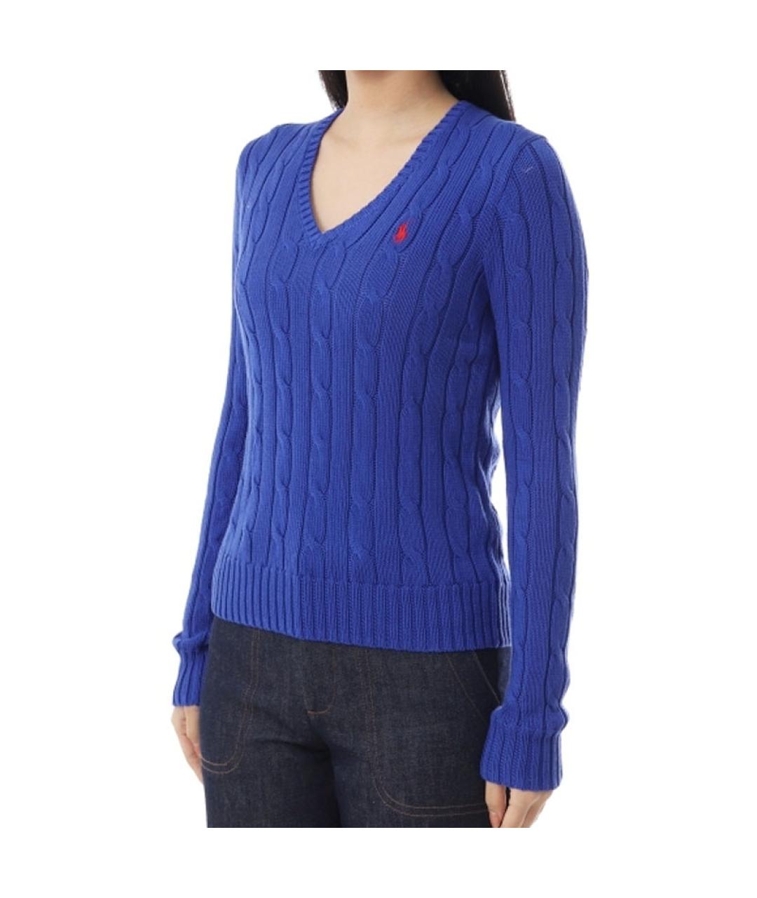 POLO RALPH LAUREN Фиолетовый джемпер / свитер, фото 4