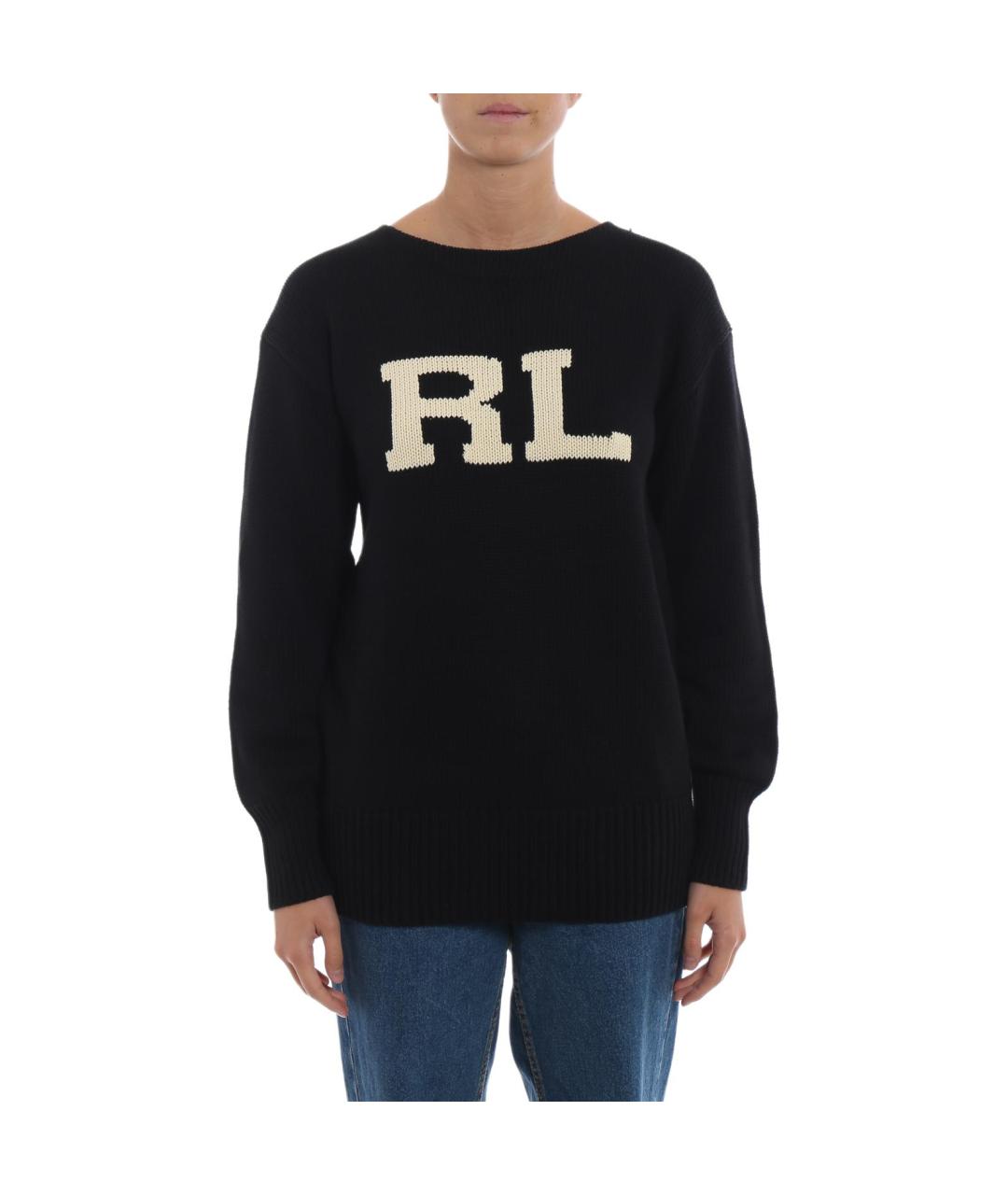 POLO RALPH LAUREN Черный джемпер / свитер, фото 3