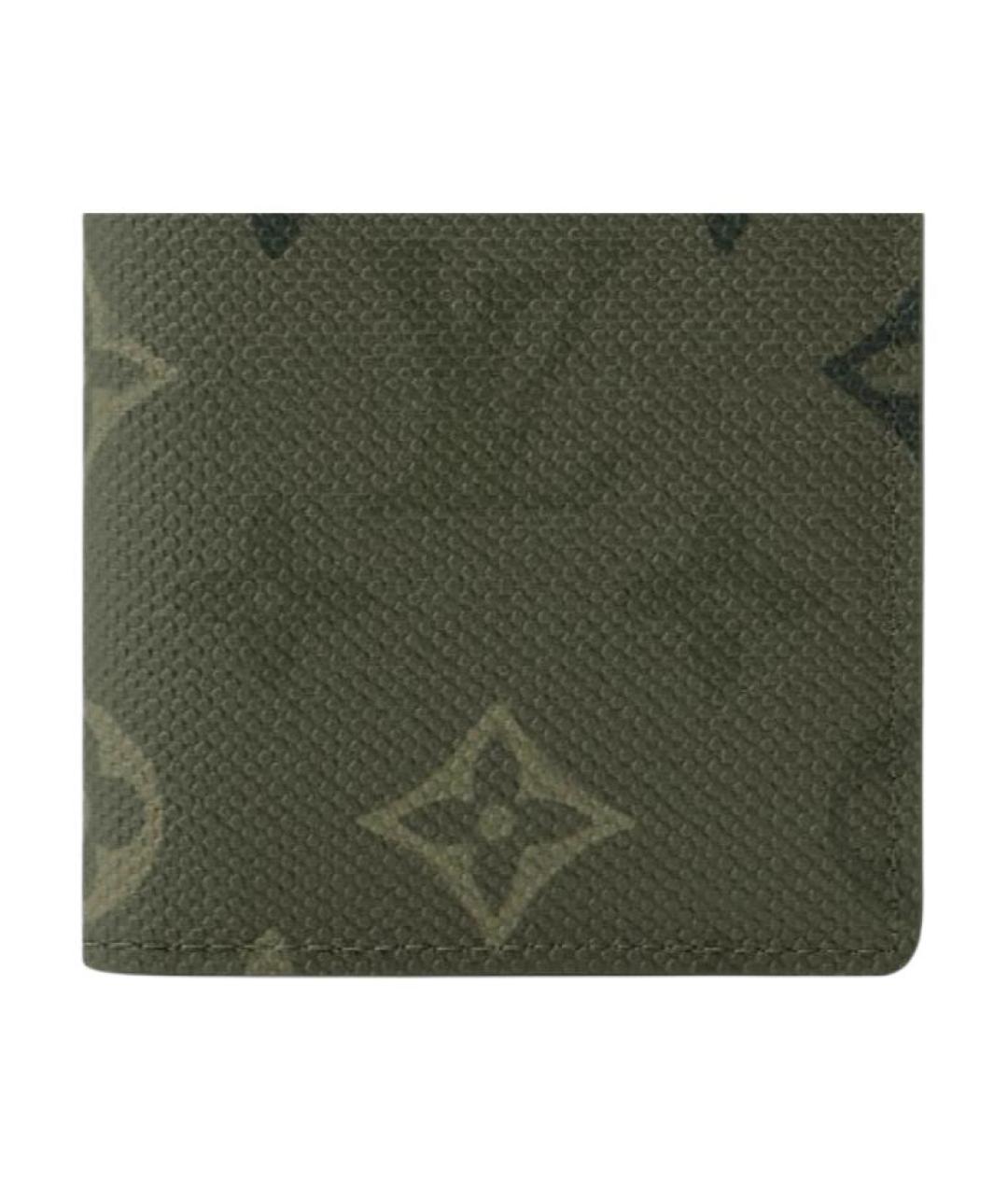 LOUIS VUITTON Зеленый кардхолдер, фото 5