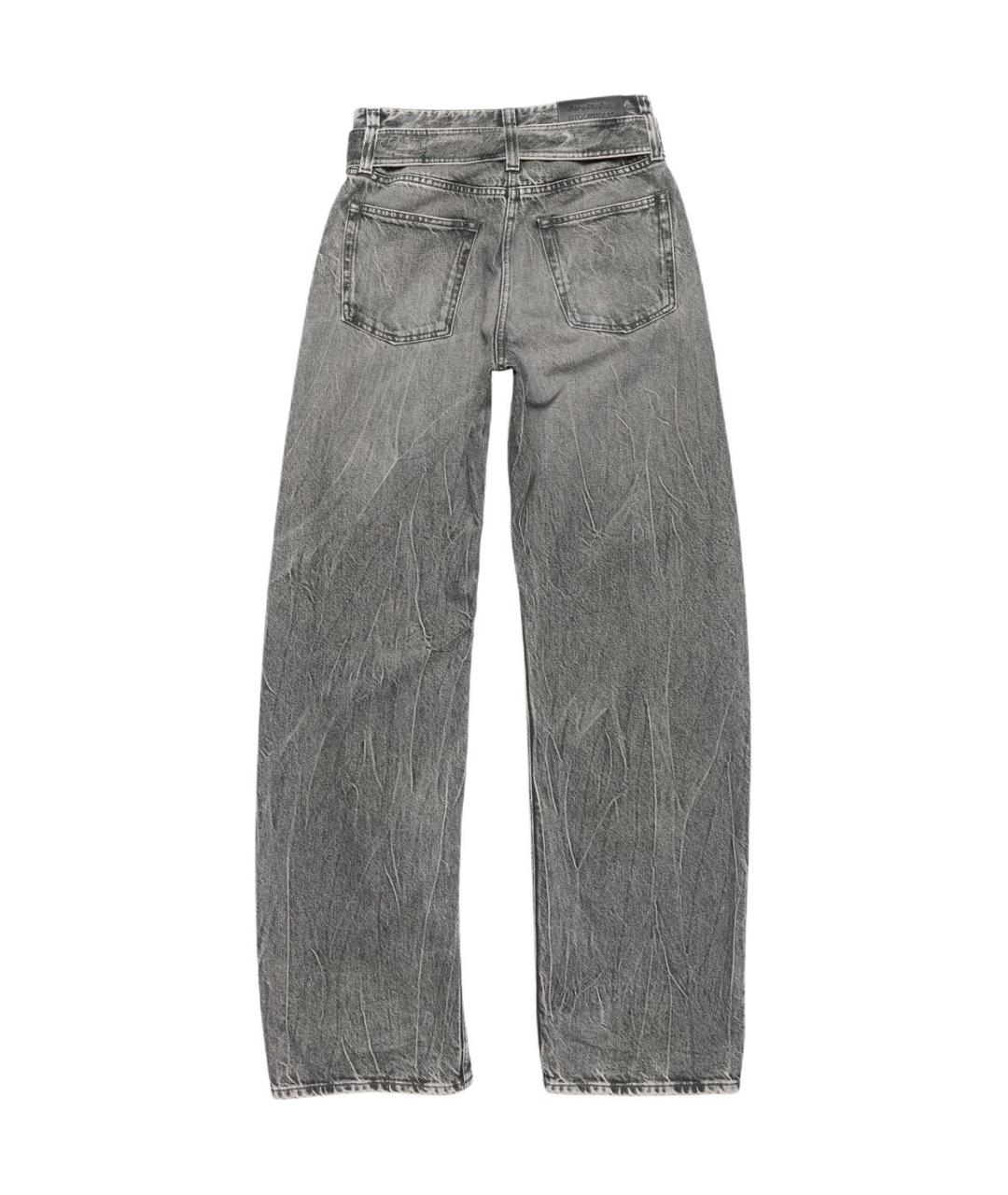 ACNE STUDIOS Черные прямые джинсы, фото 2