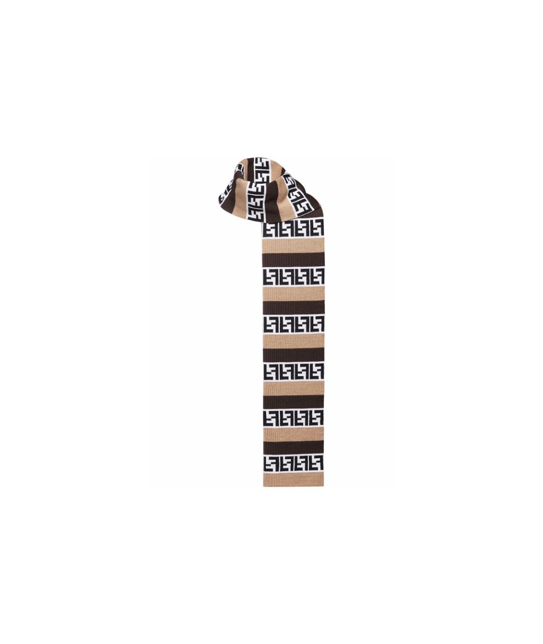 FENDI Мульти шарф, фото 2