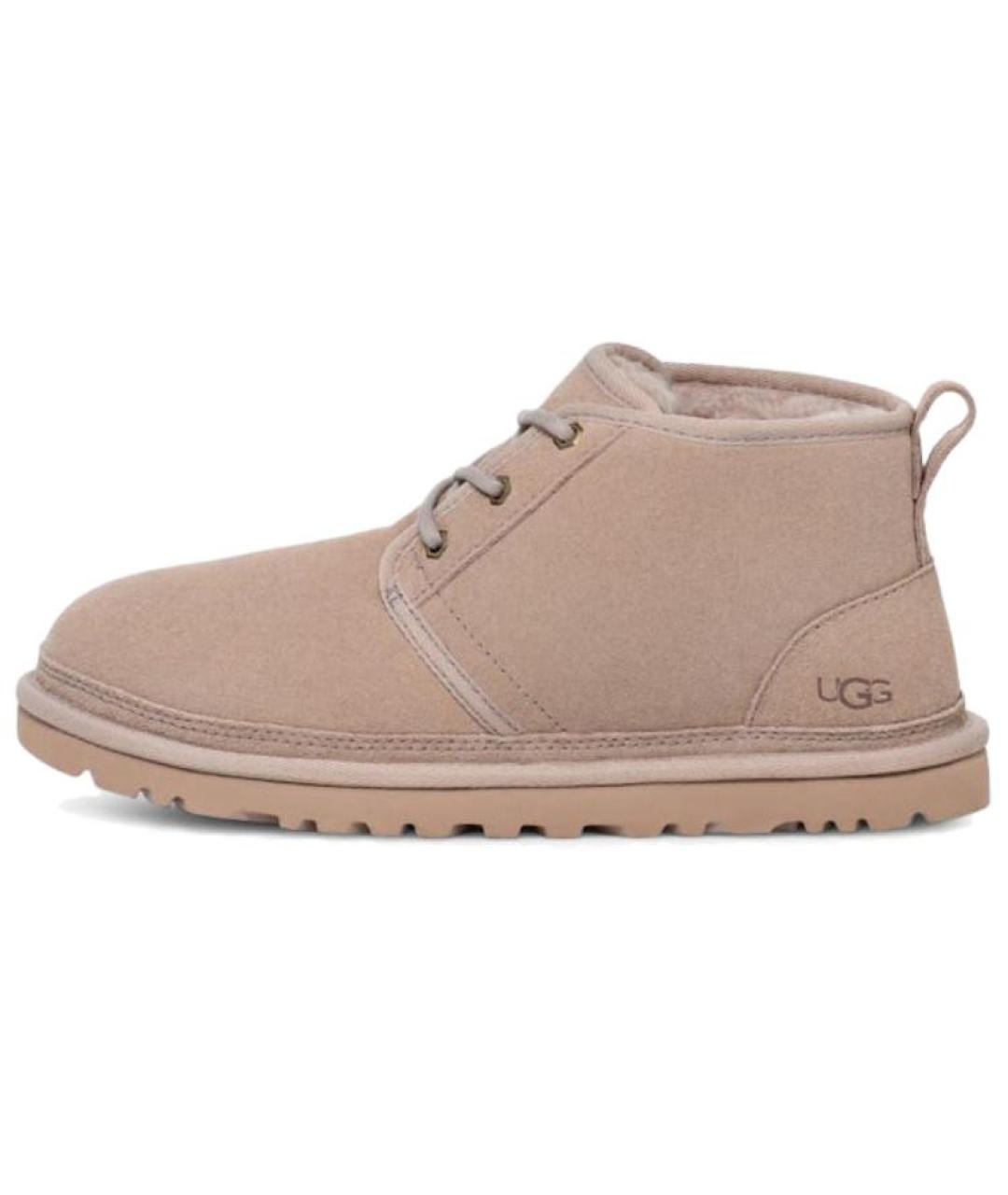 UGG Хаки высокие ботинки, фото 3