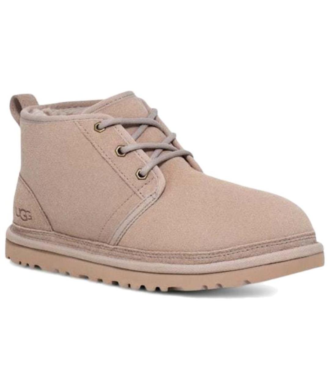 UGG Хаки высокие ботинки, фото 2