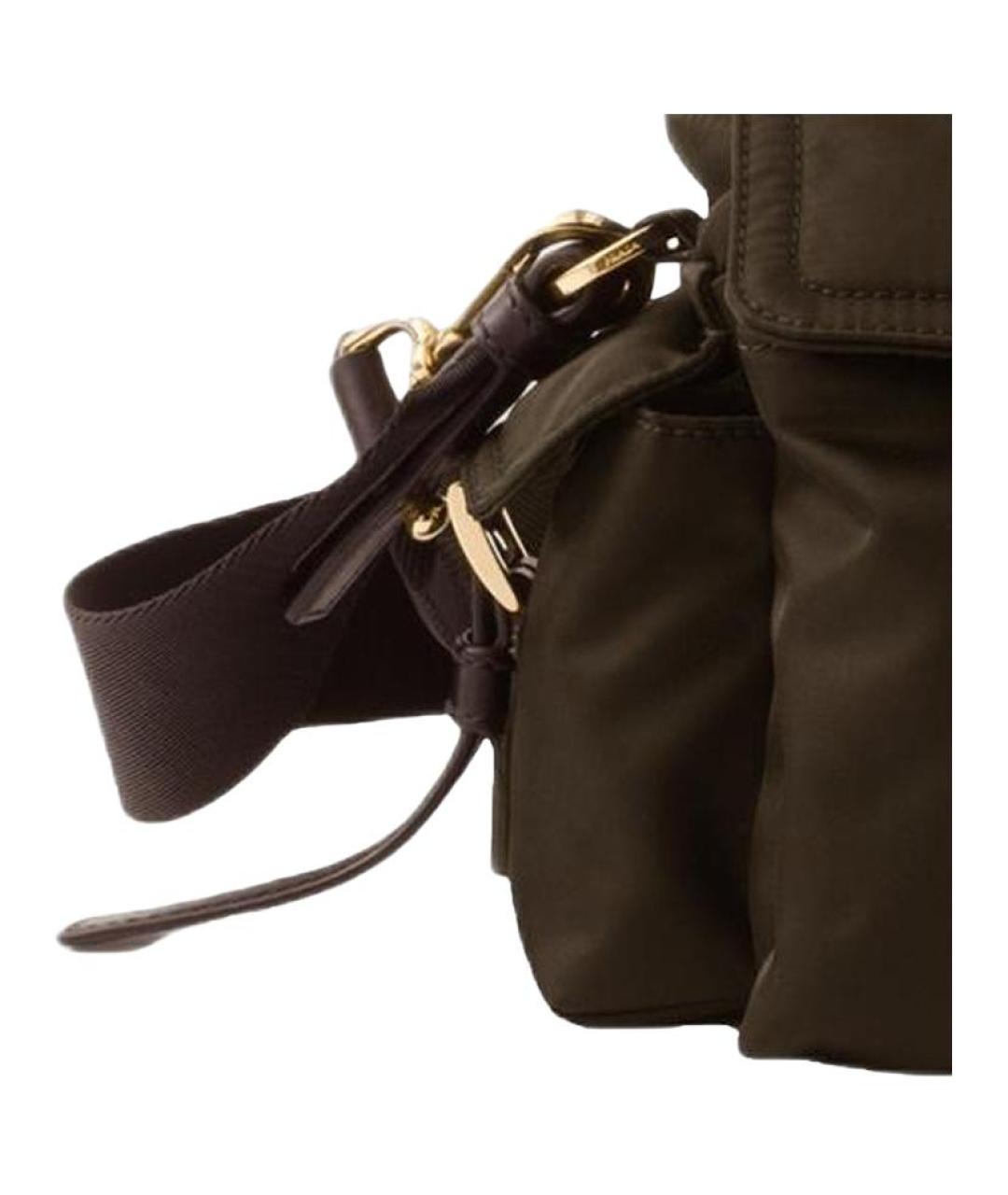 PRADA Коричневая сумка через плечо, фото 4