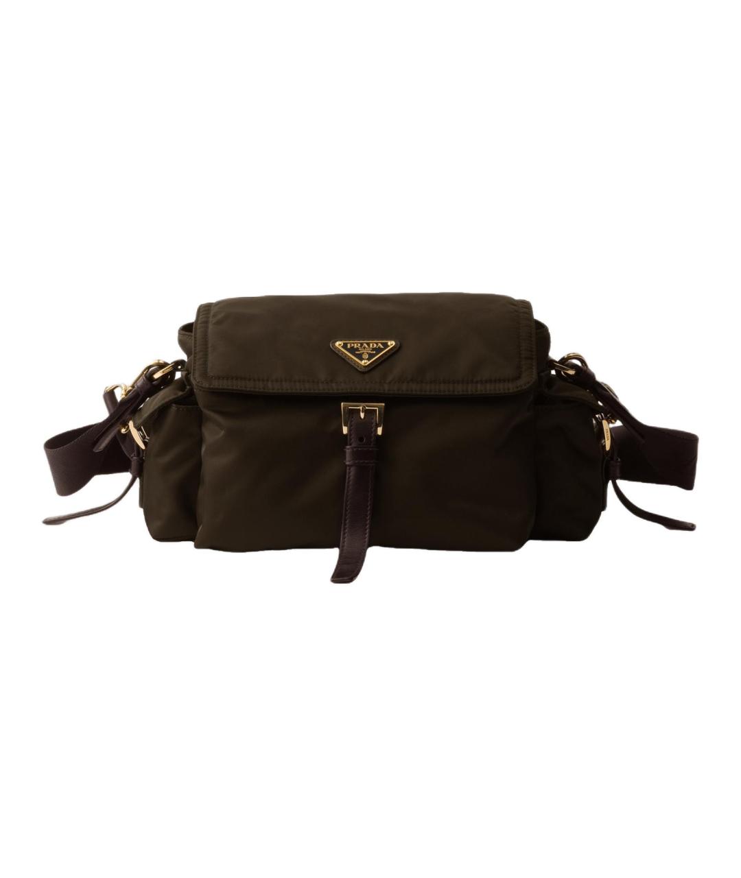 PRADA Коричневая сумка через плечо, фото 6