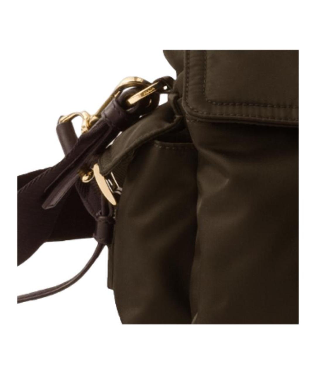 PRADA Коричневая сумка через плечо, фото 3