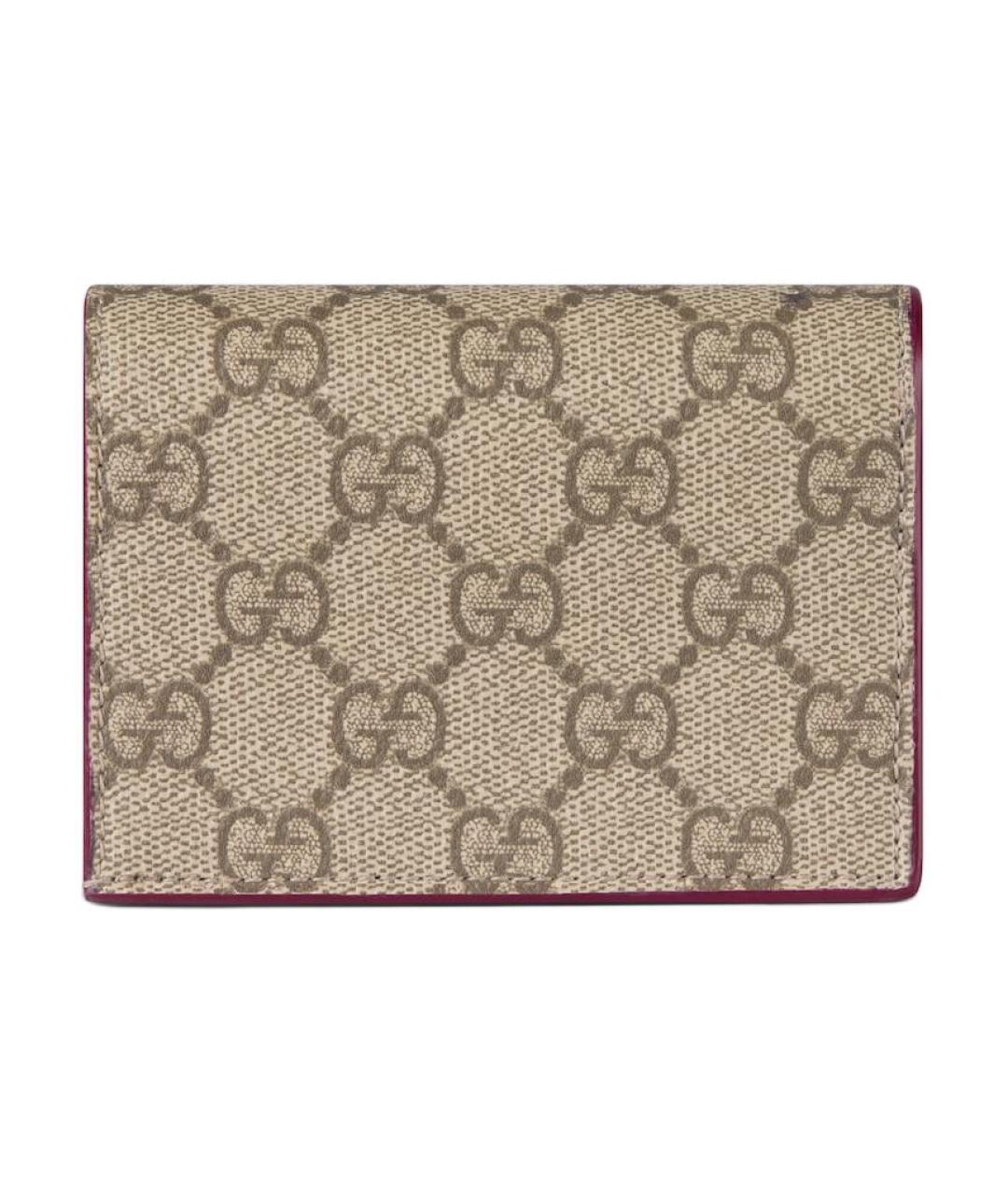 GUCCI Бежевый кошелек, фото 3
