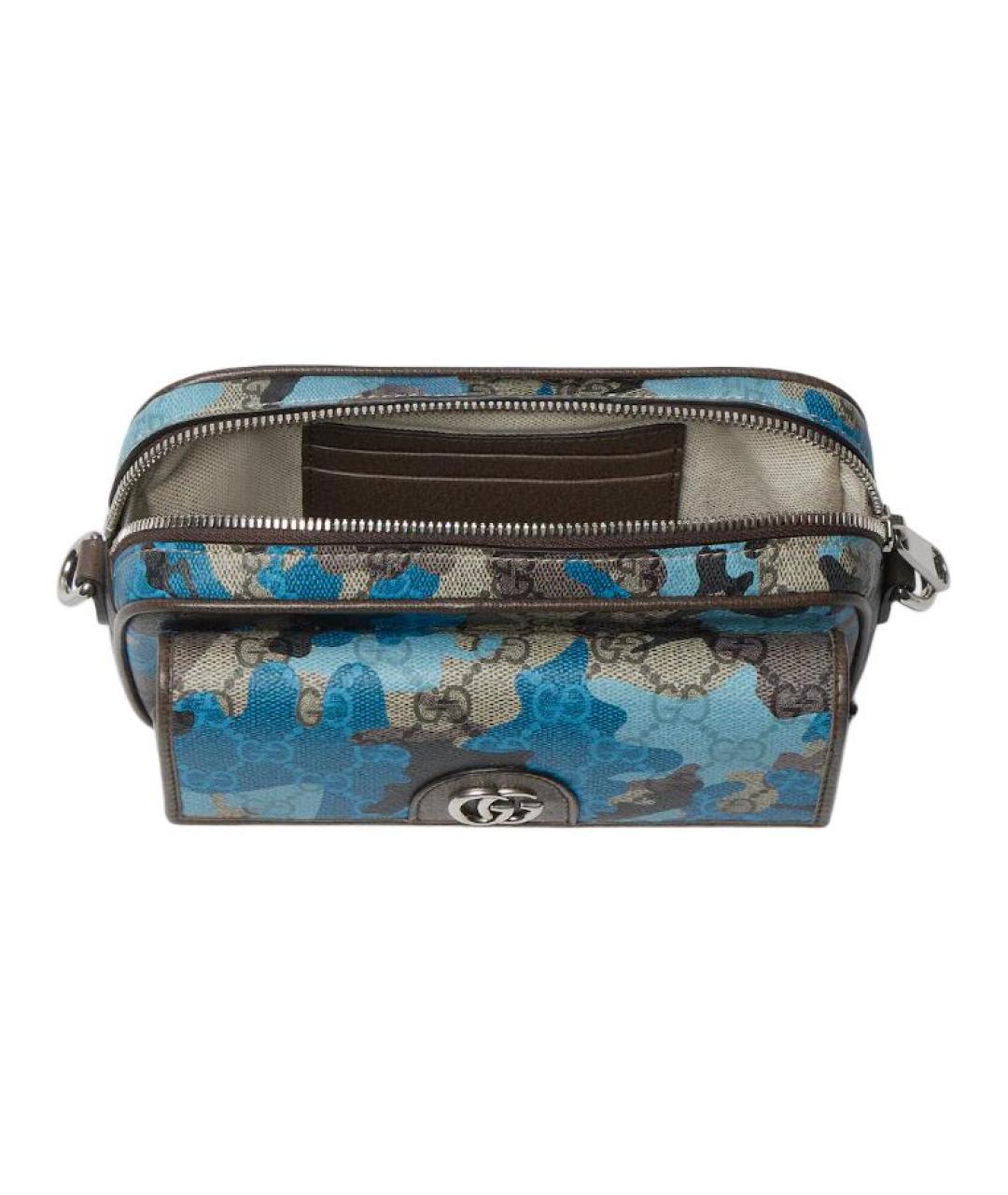 GUCCI Синяя сумка на плечо, фото 4