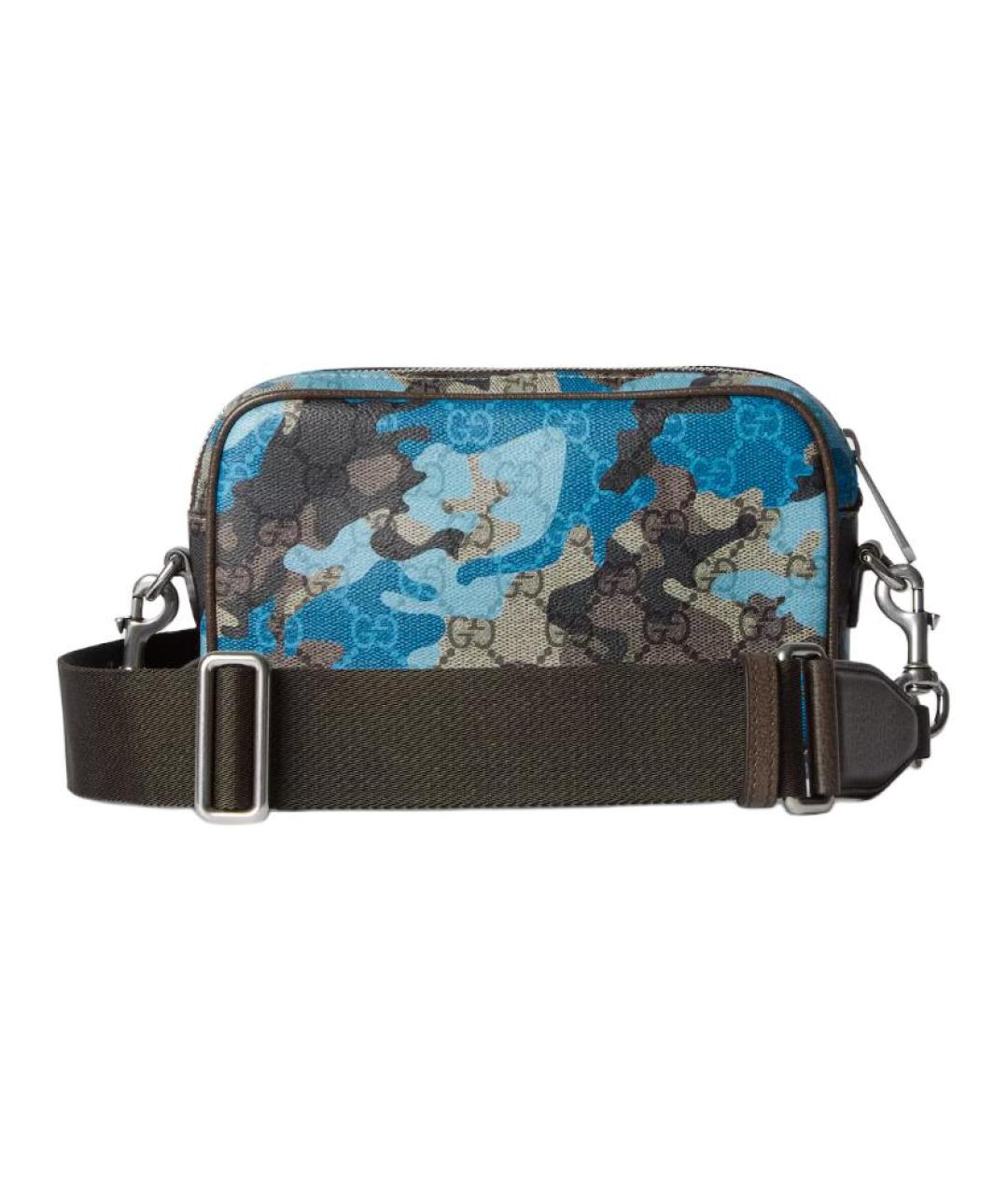 GUCCI Синяя сумка на плечо, фото 3