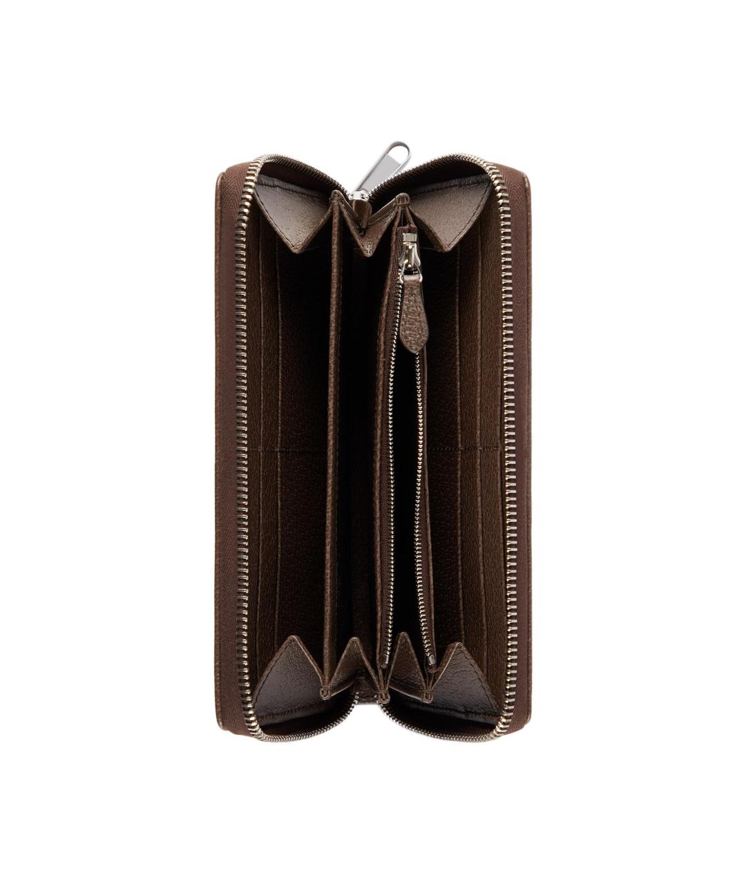 GUCCI Коричневый кошелек, фото 4