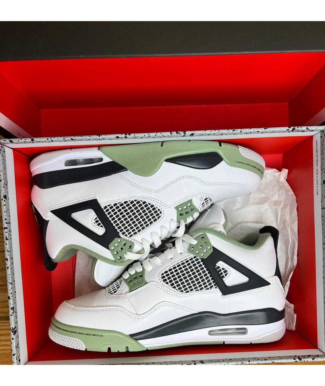 NIKE Белые высокие кроссовки / кеды, фото 6