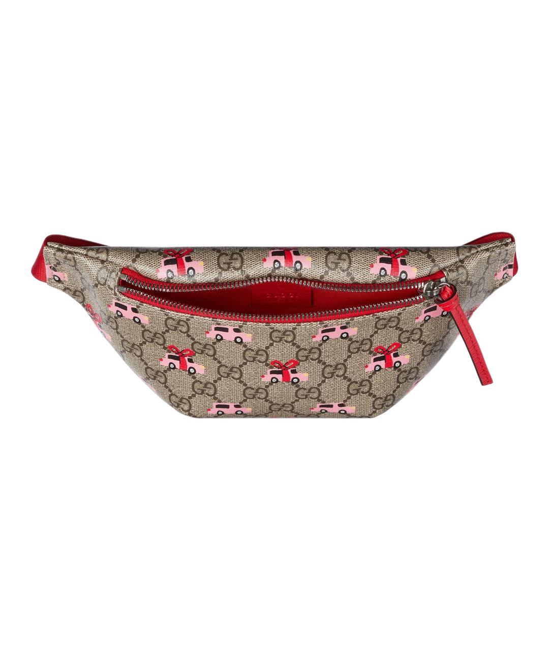 GUCCI Бежевая поясная сумка, фото 4
