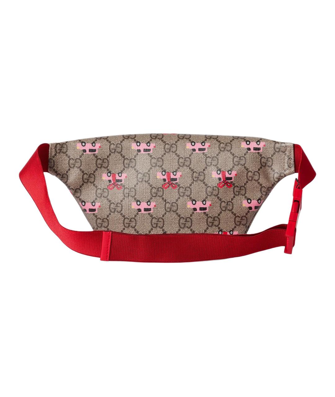 GUCCI Бежевая поясная сумка, фото 3