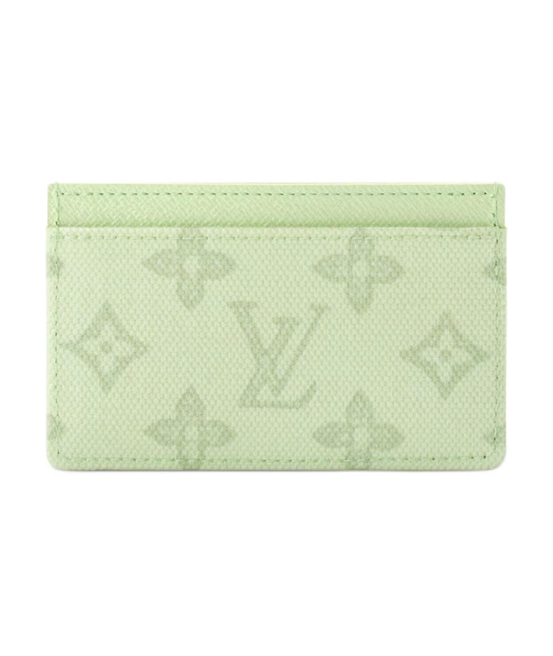 LOUIS VUITTON Салатовый кардхолдер, фото 3