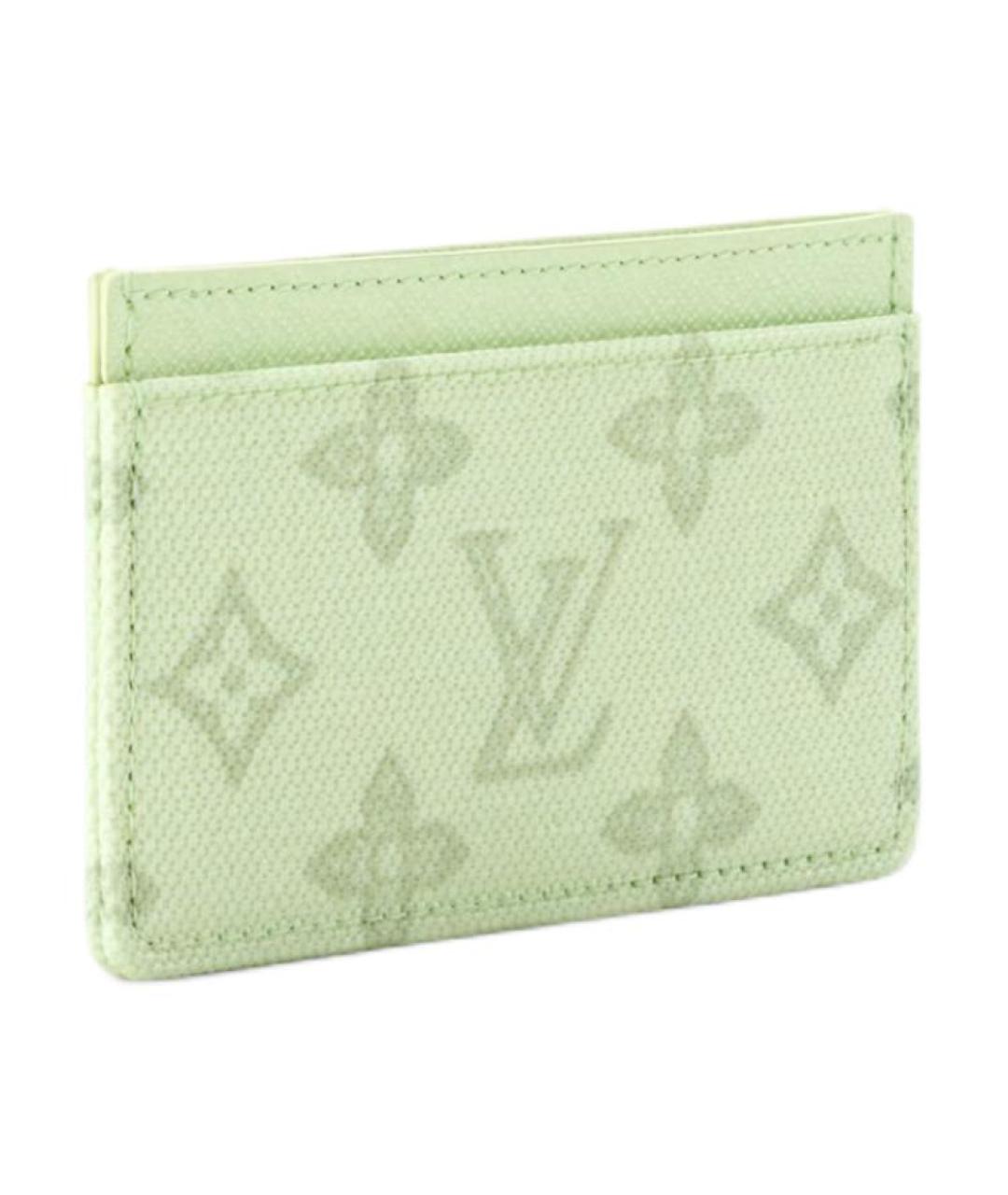 LOUIS VUITTON Салатовый кардхолдер, фото 2