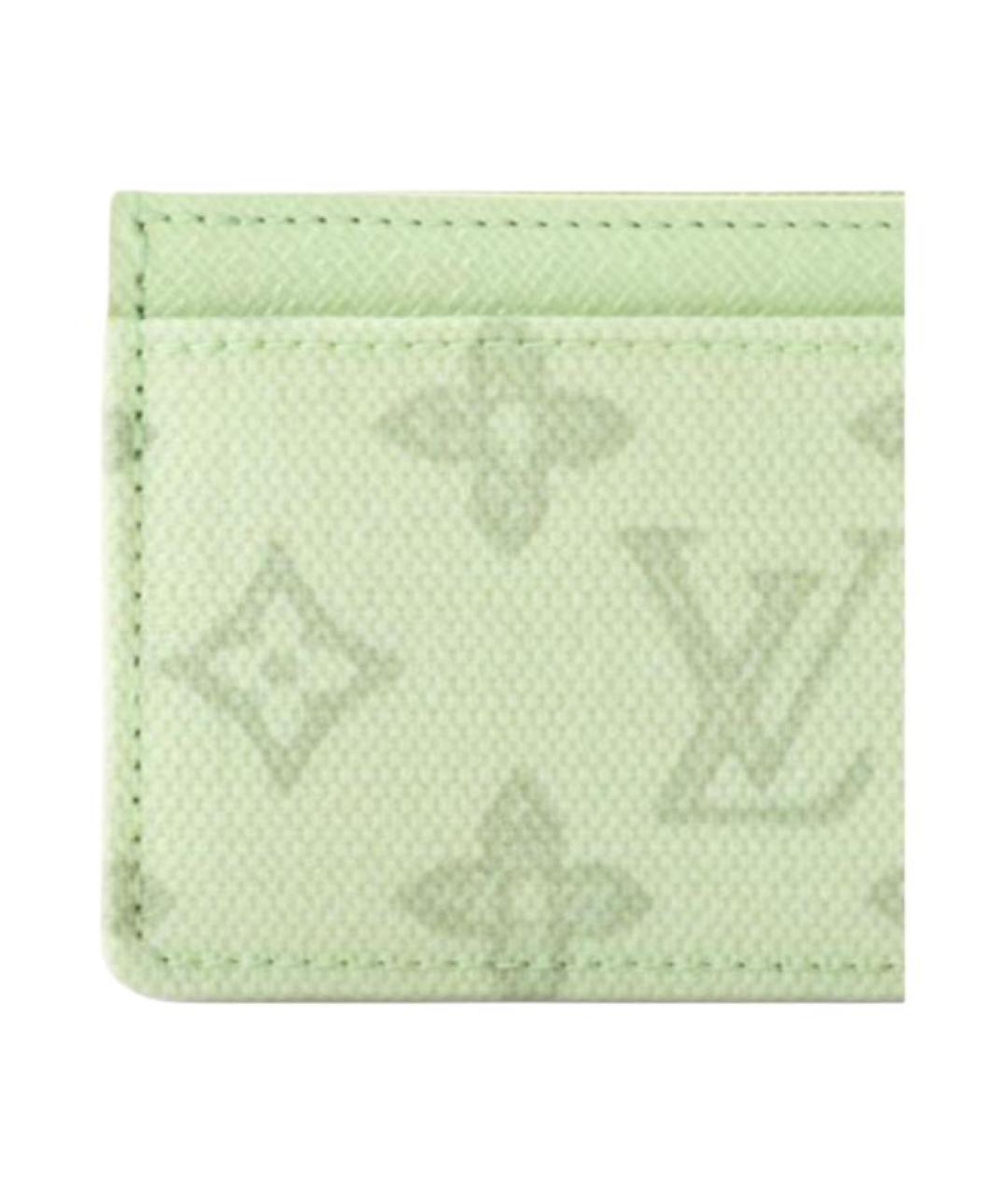 LOUIS VUITTON Салатовый кардхолдер, фото 5